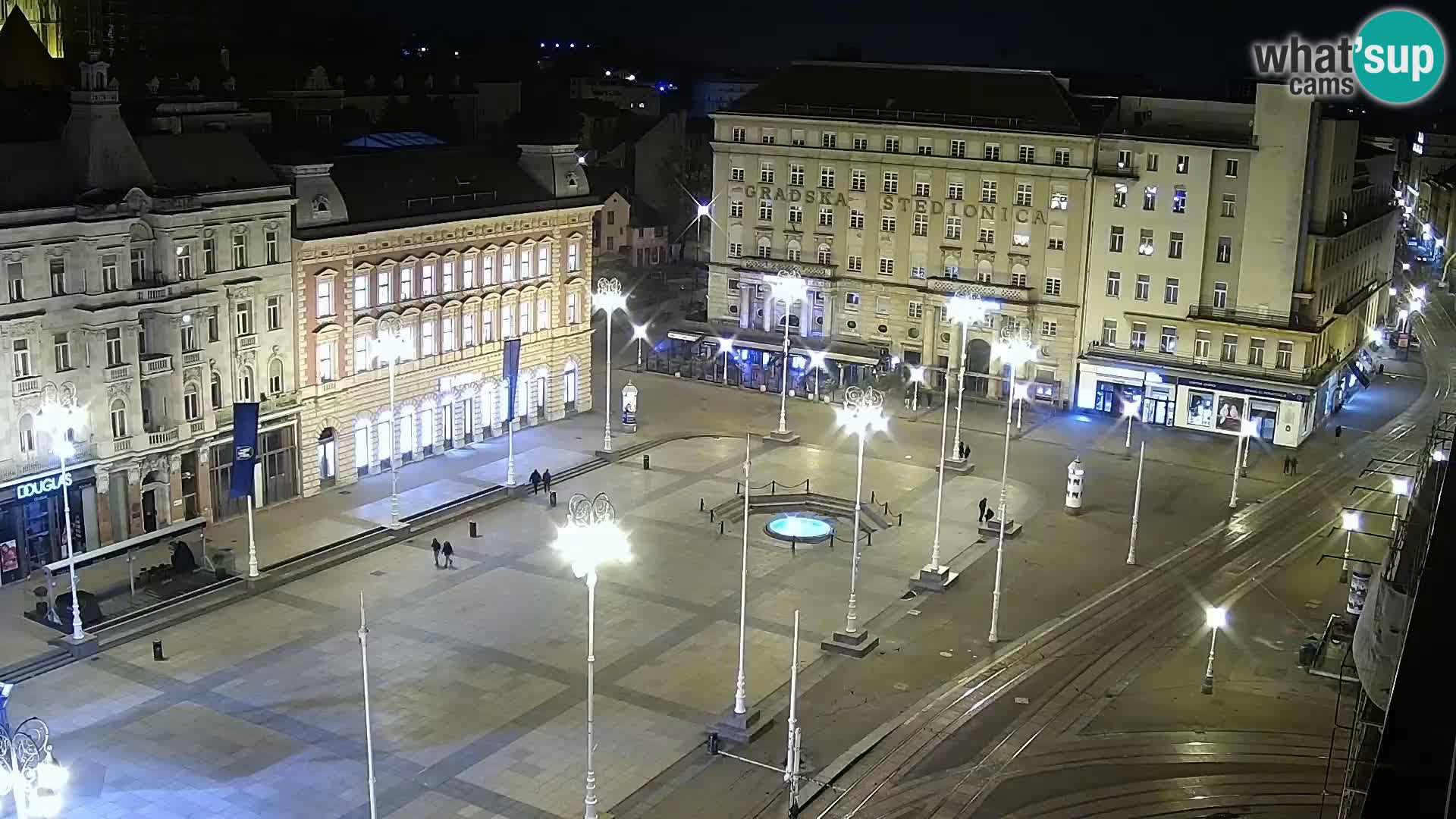 Ban Jelačić live cam Zagreb – Hotel Dubrovnik