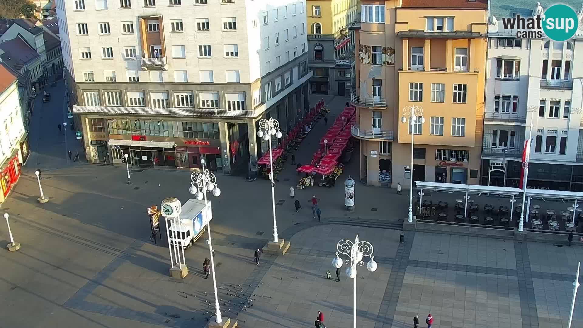 Web kamera Zagreb – Trg Bana Jelačića