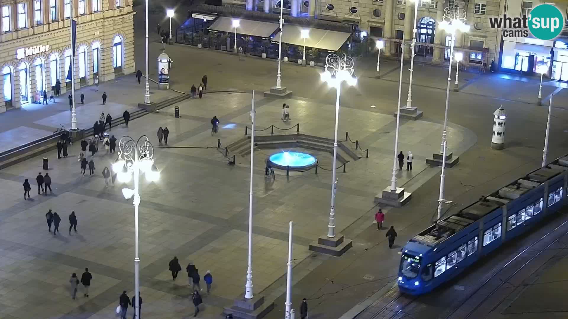 Piazza Ban Jelačić livecam Zagreb – Hotel Dubrovnik