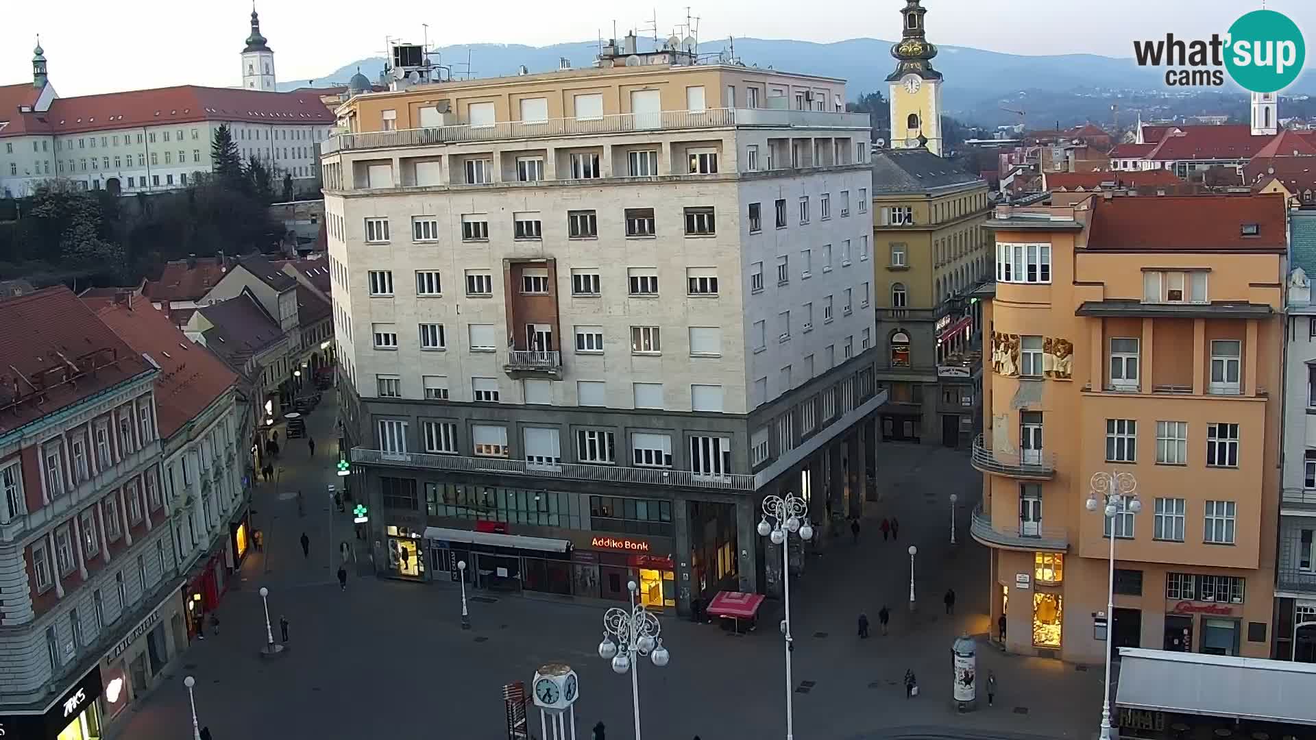 Webcam Zagreb – Plaza Ban Jelačić