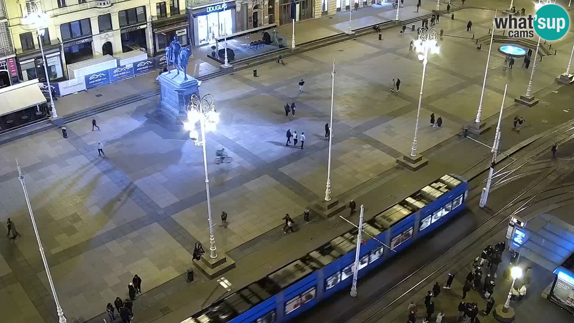 Webcam live Zagreb – Ban Jelačić Platz