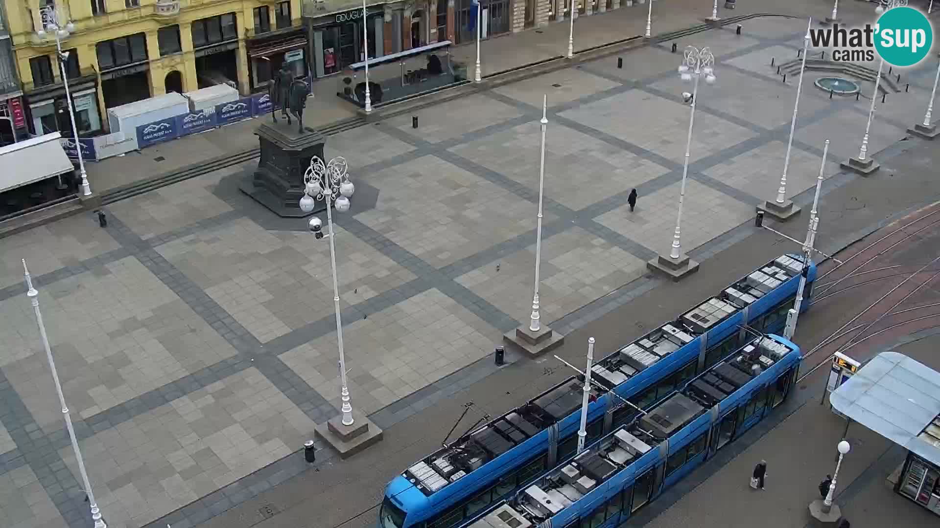 Webcam live Zagreb – Ban Jelačić Platz