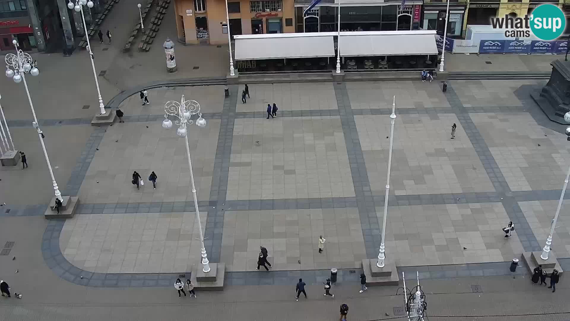 Zagreb – Bana Jelačića square panorama