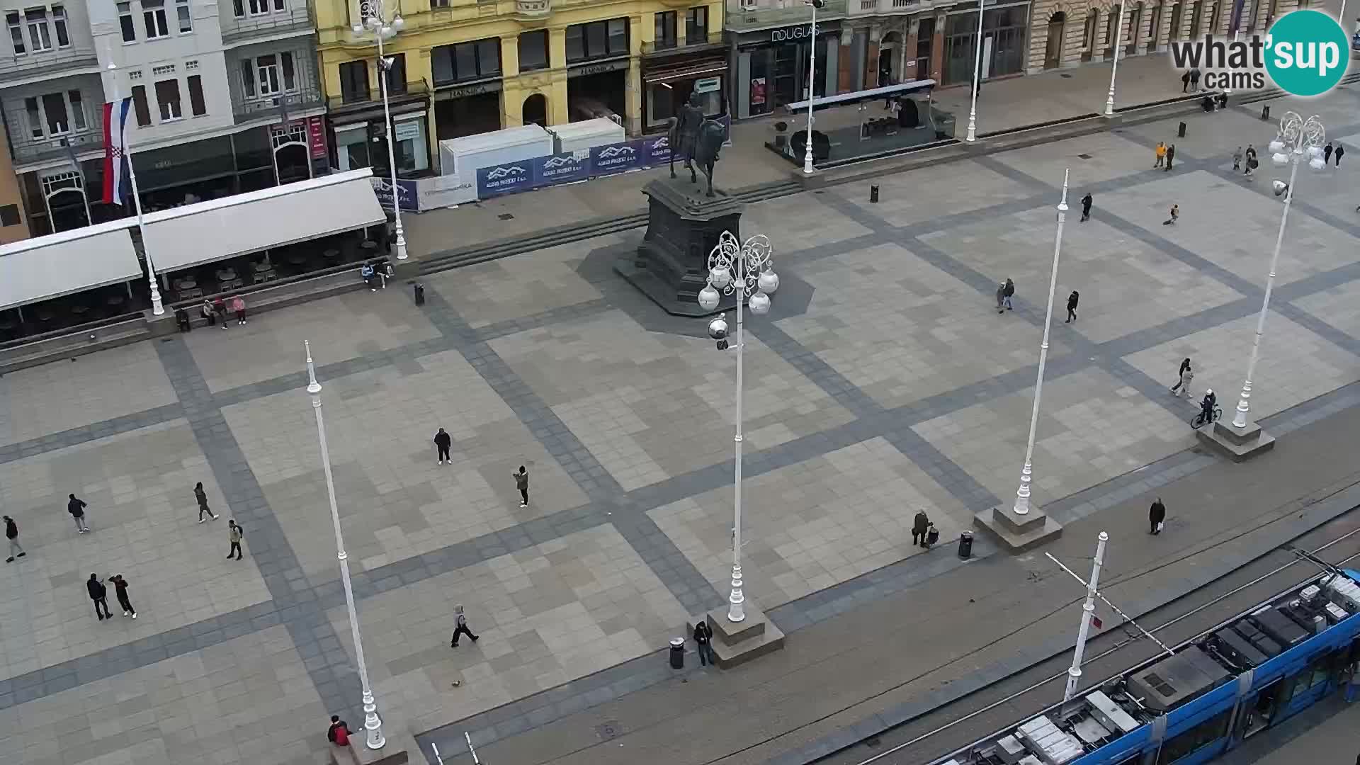 Webcam Zagreb – Ban Jelačić square