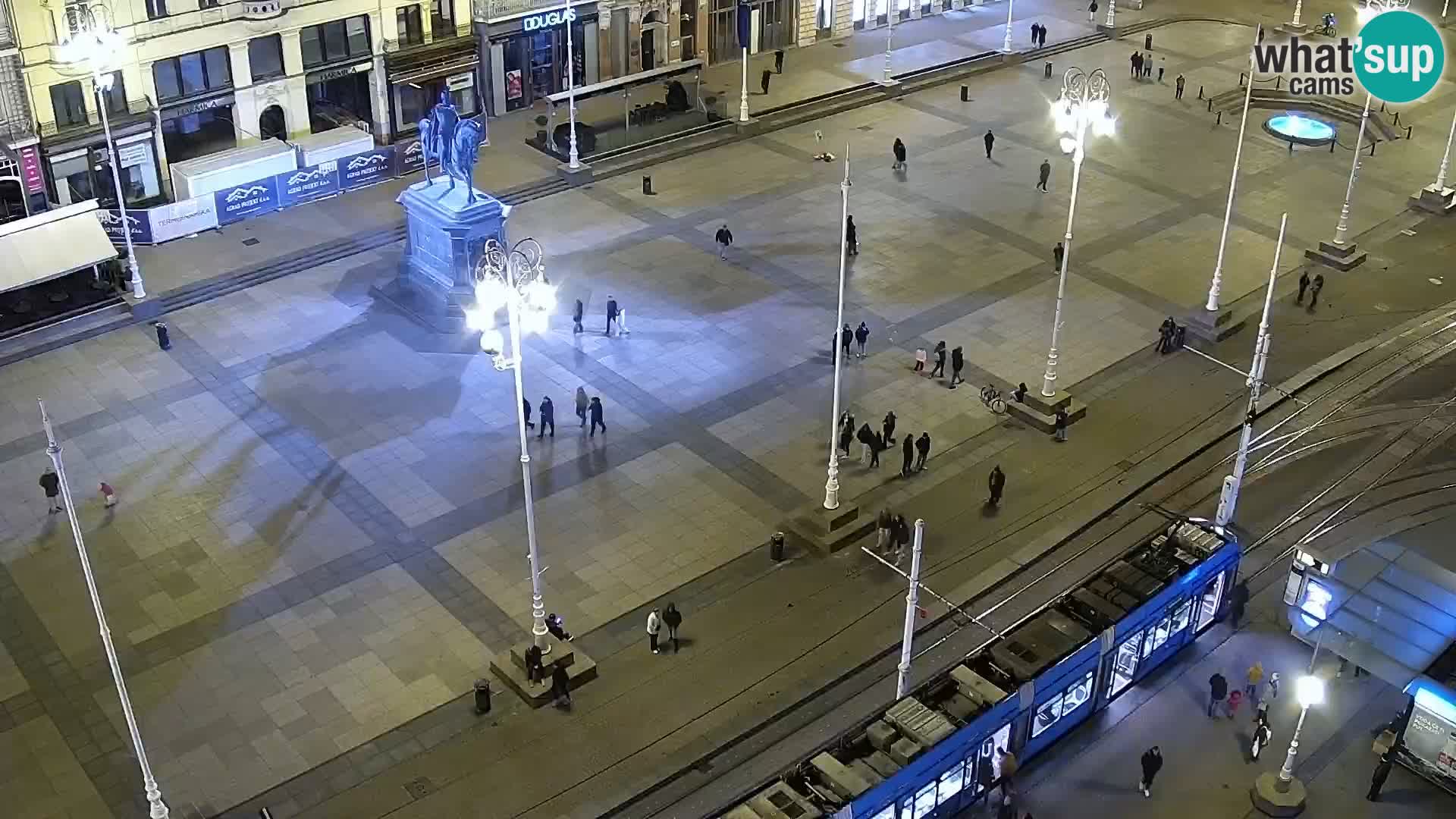 Piazza Ban Jelačić livecam Zagreb – Hotel Dubrovnik