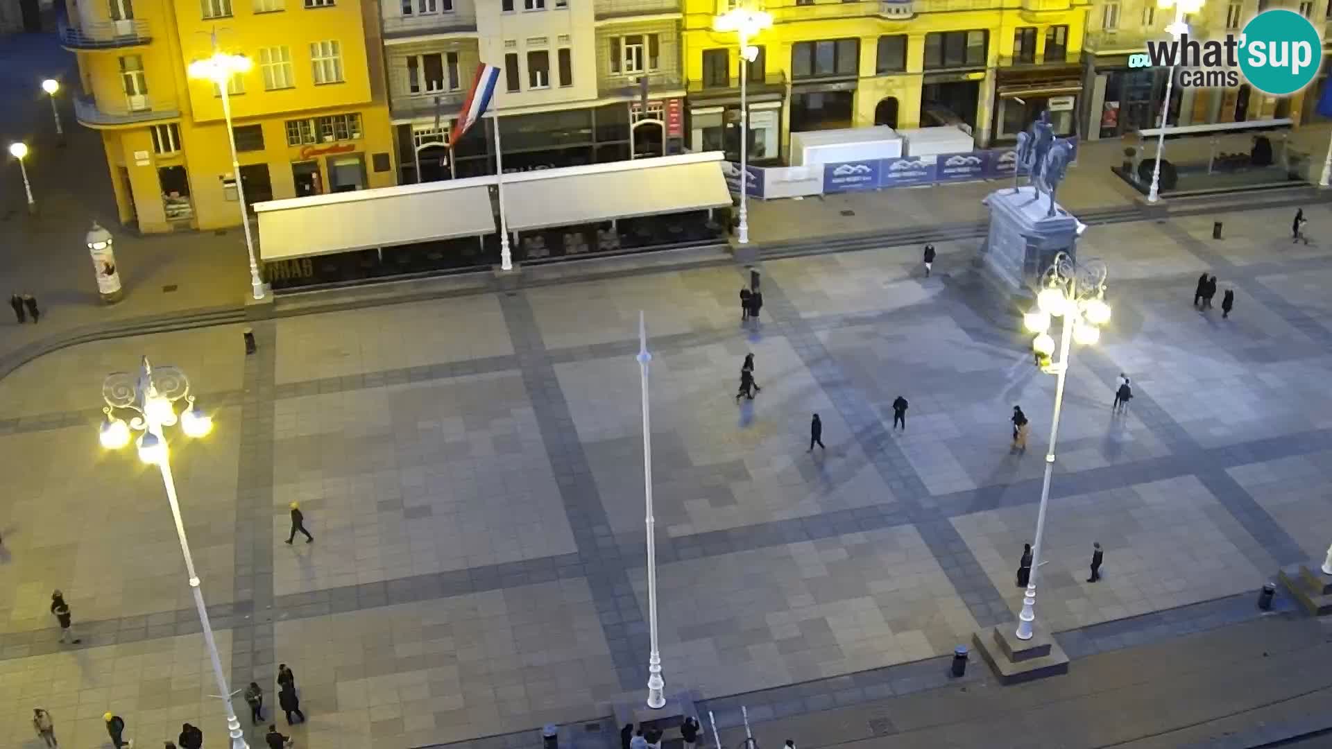 Ban Jelačić live cam Zagreb – Hotel Dubrovnik