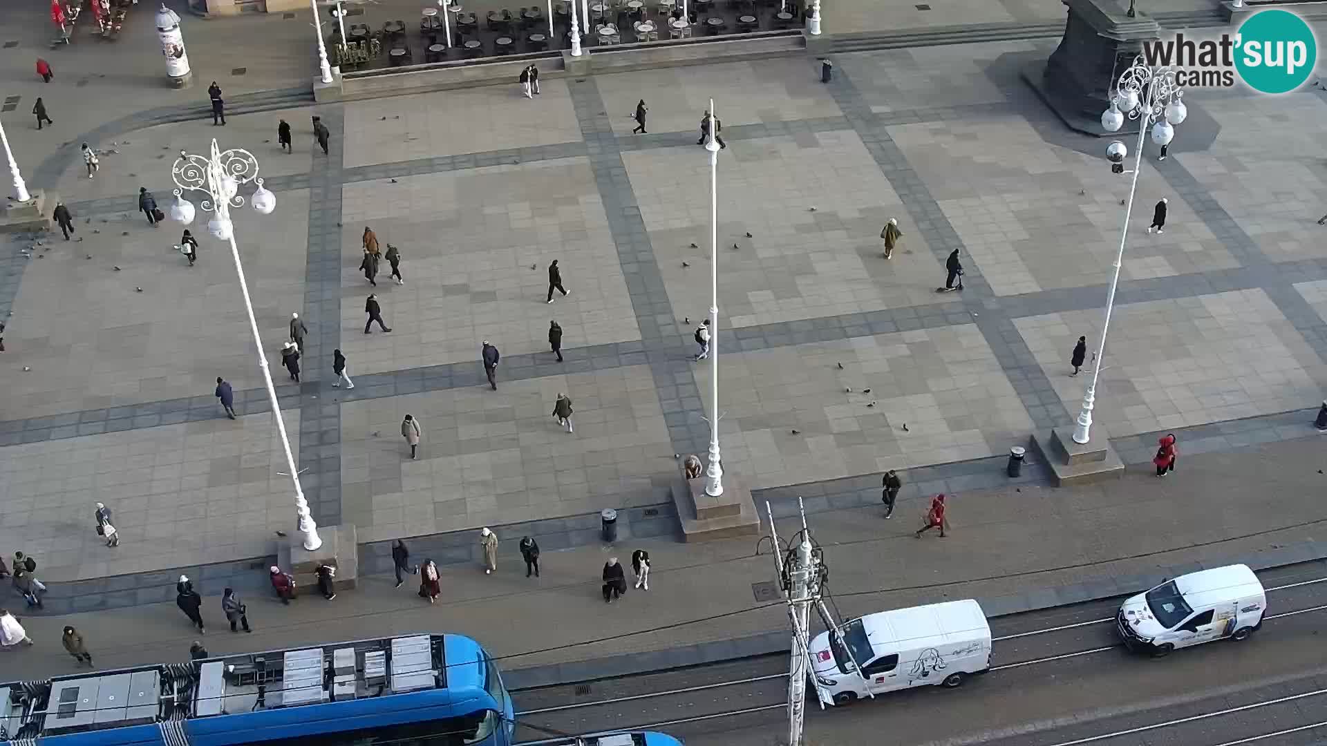 Zagreb – Bana Jelačića square panorama