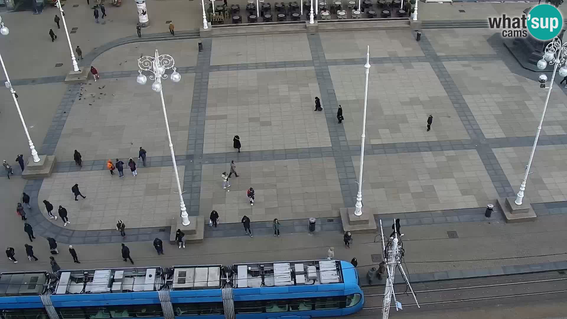 LIVE Webcam Zagreb Hotel Dubrovnik | Ban Jelačić square