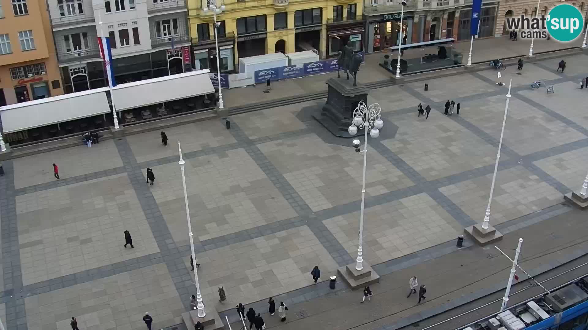 Webcam Zagreb – Ban Jelačić square