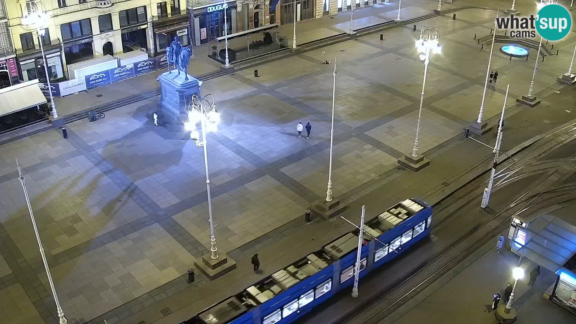 Webcam Zagreb – Ban Jelačić square