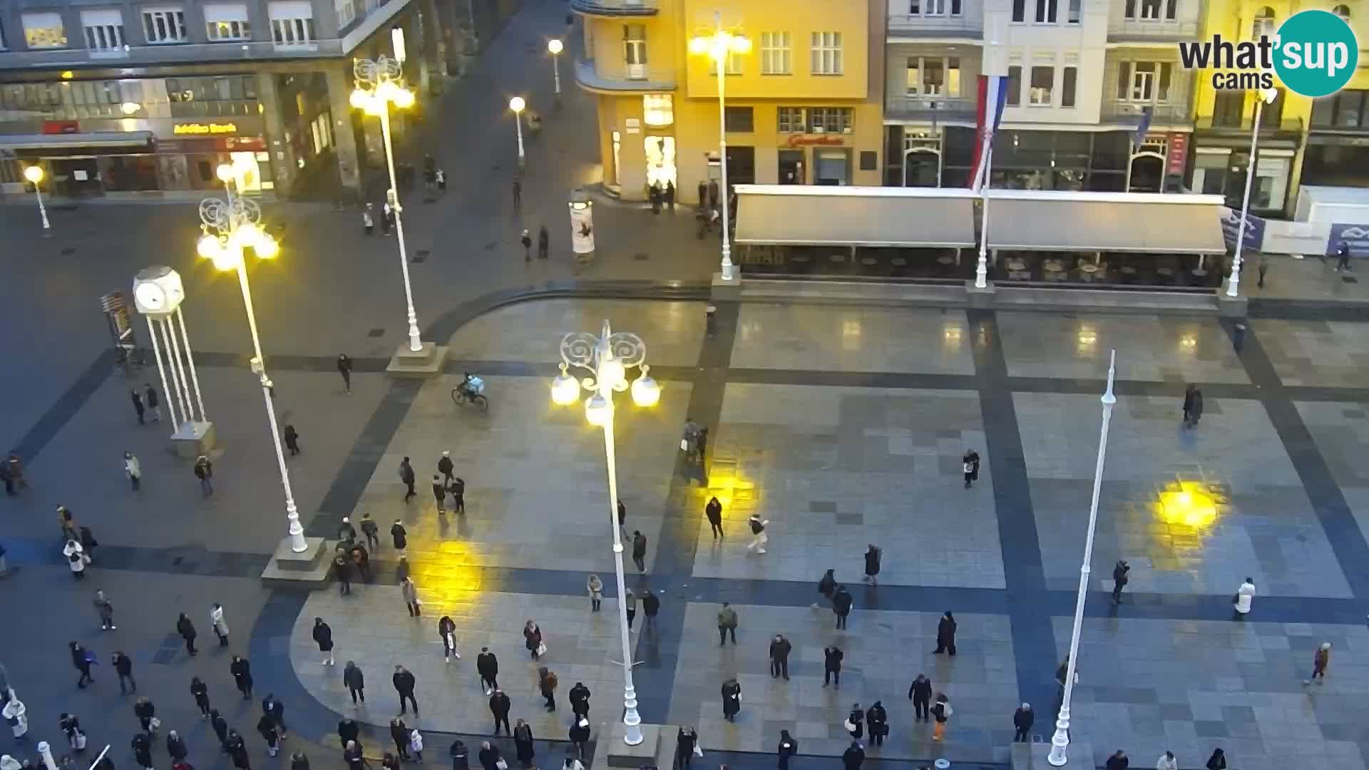 Webcam Zagreb – Ban Jelačić square