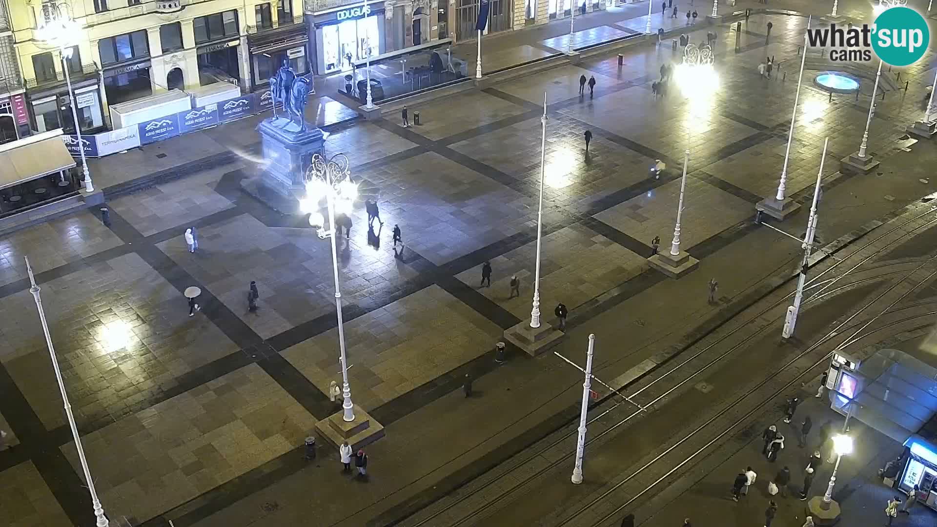 Webcam Zagreb – Ban Jelačić square