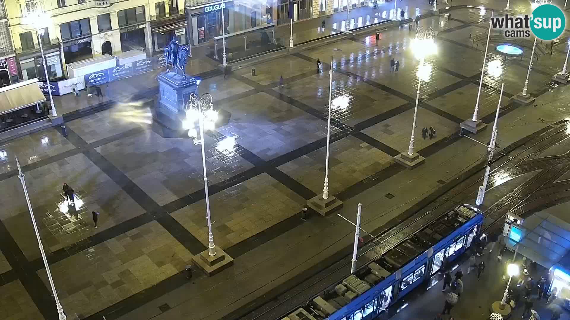 LIVE Webcam Zagreb Hotel Dubrovnik | Ban Jelačić square