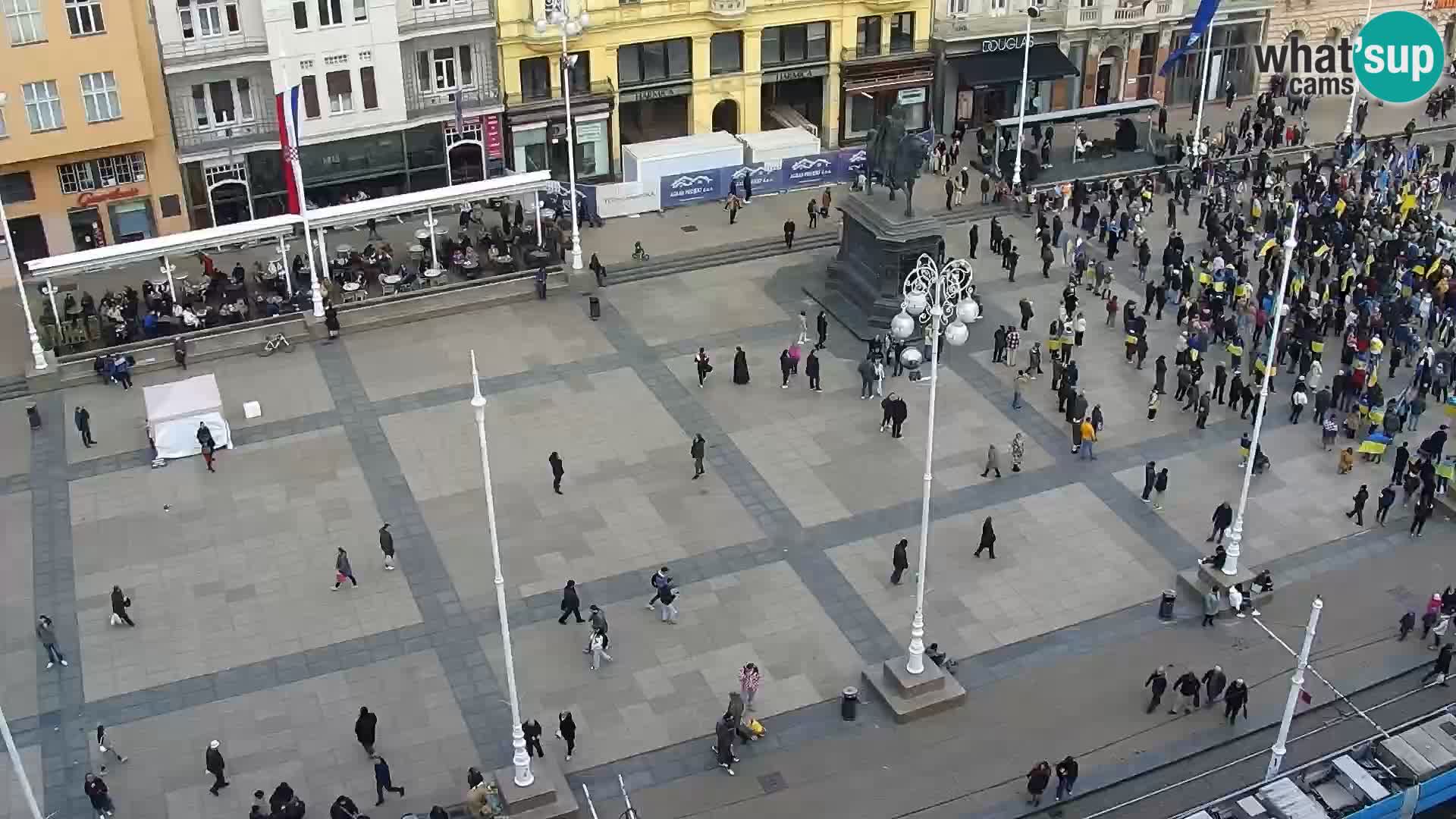 Ban Jelačić live cam Zagreb – Hotel Dubrovnik