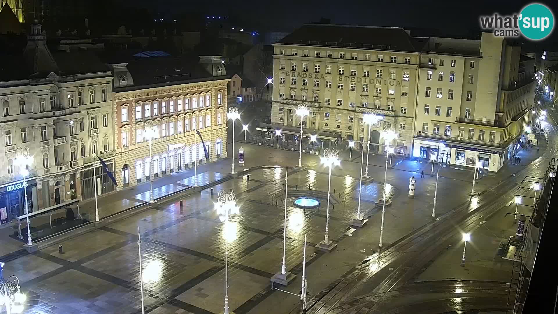 Webcam live Zagreb – Piazza Ban Jelačić