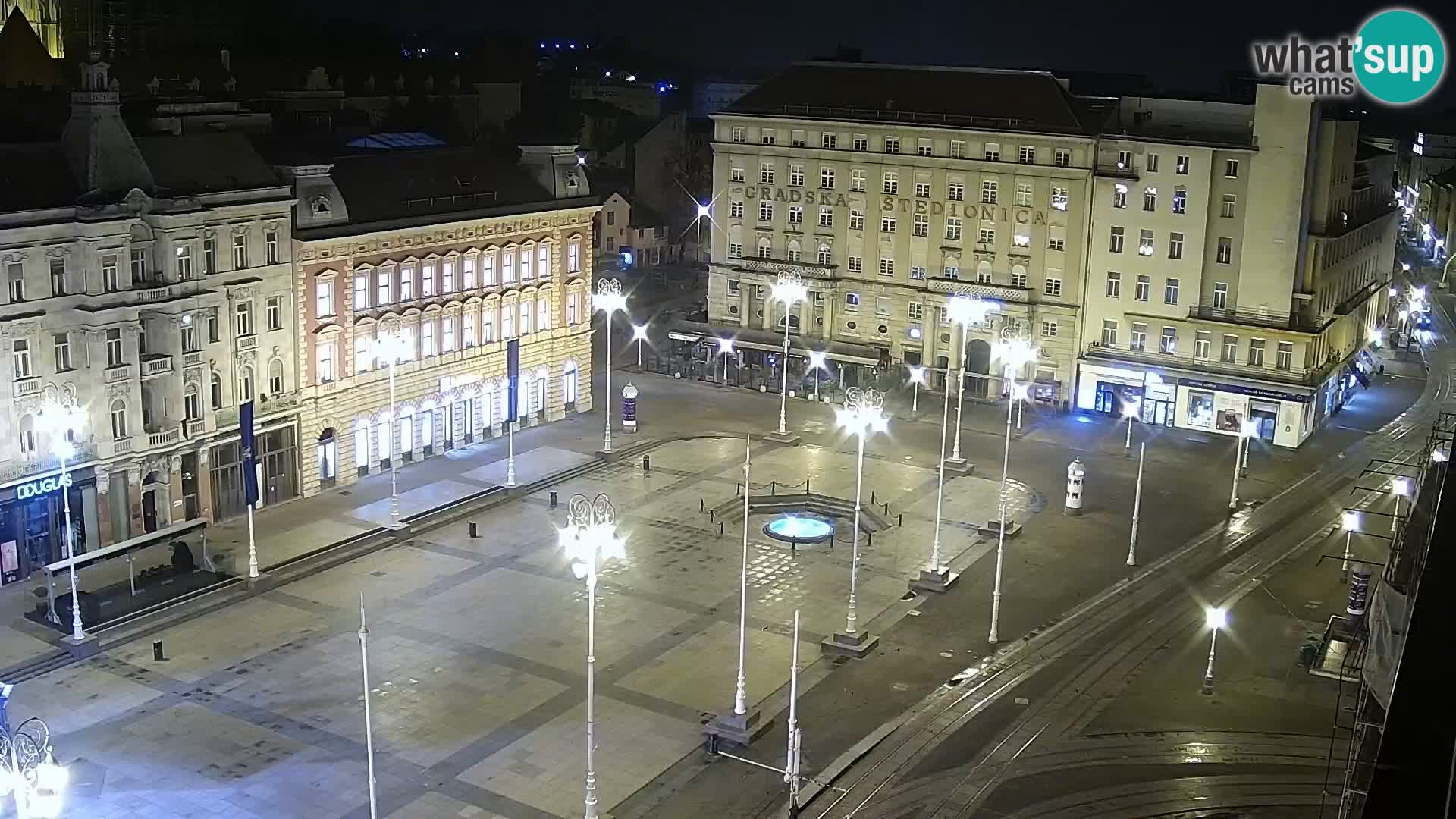 Webcam Zagreb – Ban Jelačić square