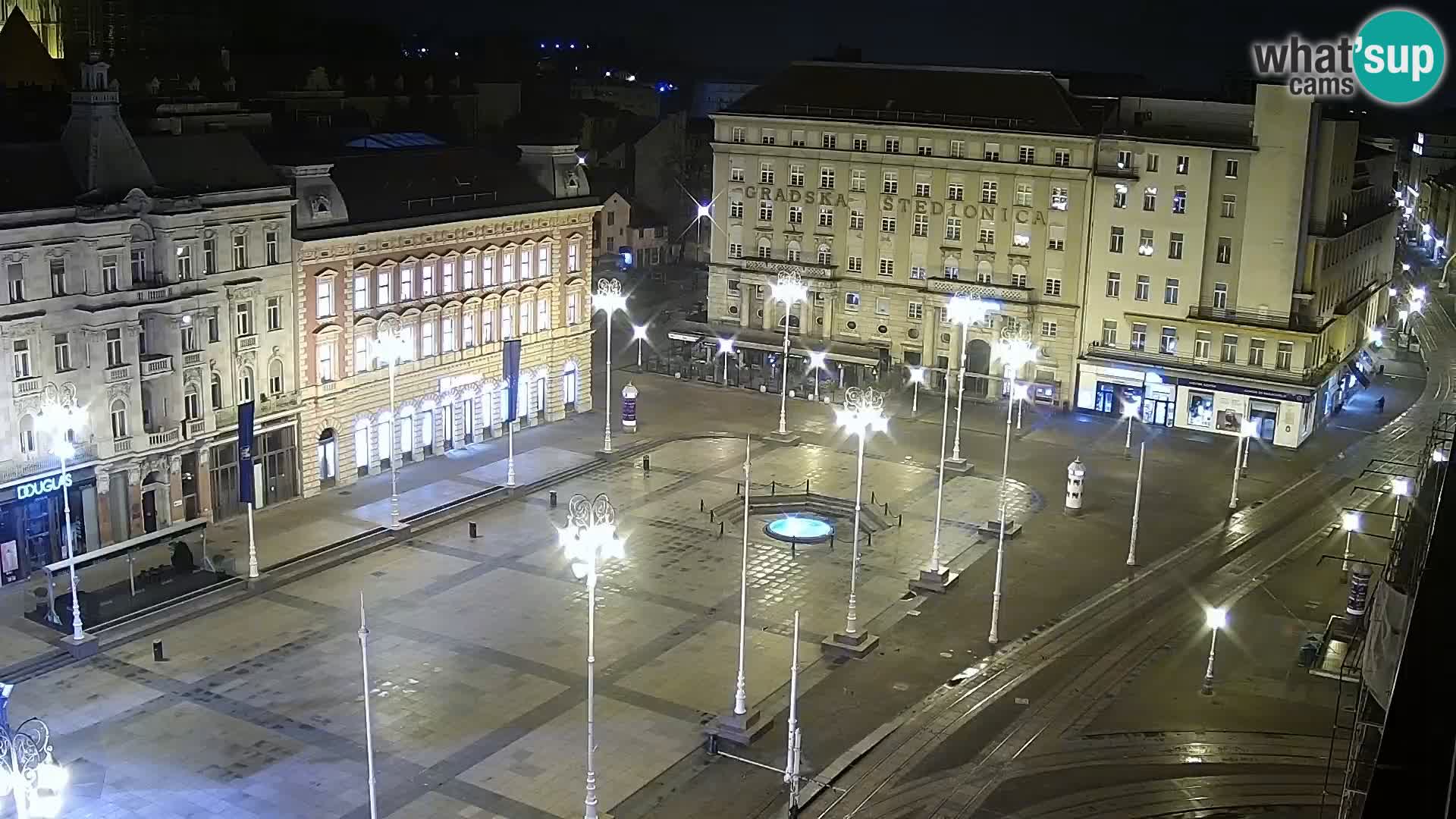 Webcam live Zagreb – Ban Jelačić Platz