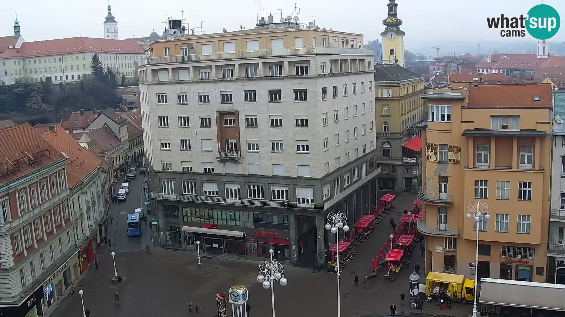 Webcam Zagreb – Plaza Ban Jelačić