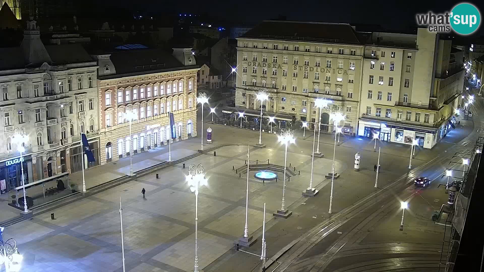 Webcam Zagreb – Ban Jelačić square