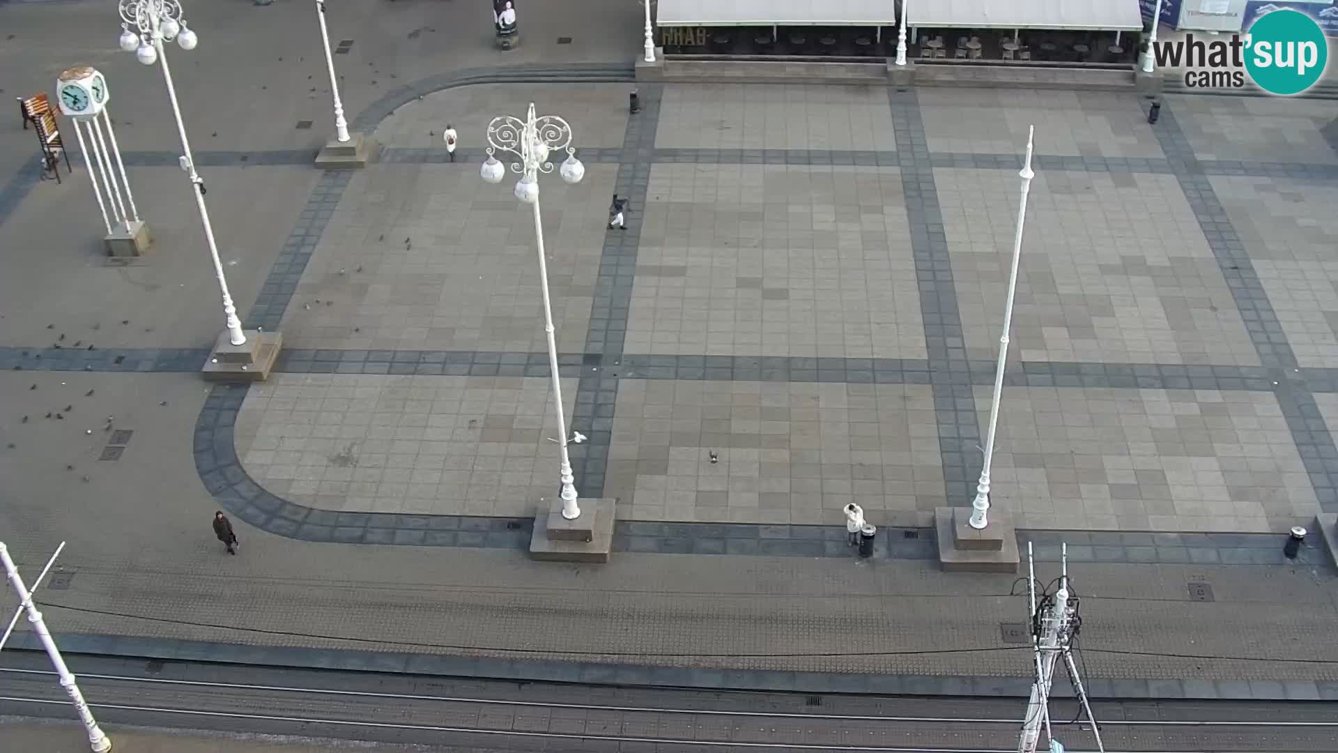 Webcam live Zagreb – Piazza Ban Jelačić