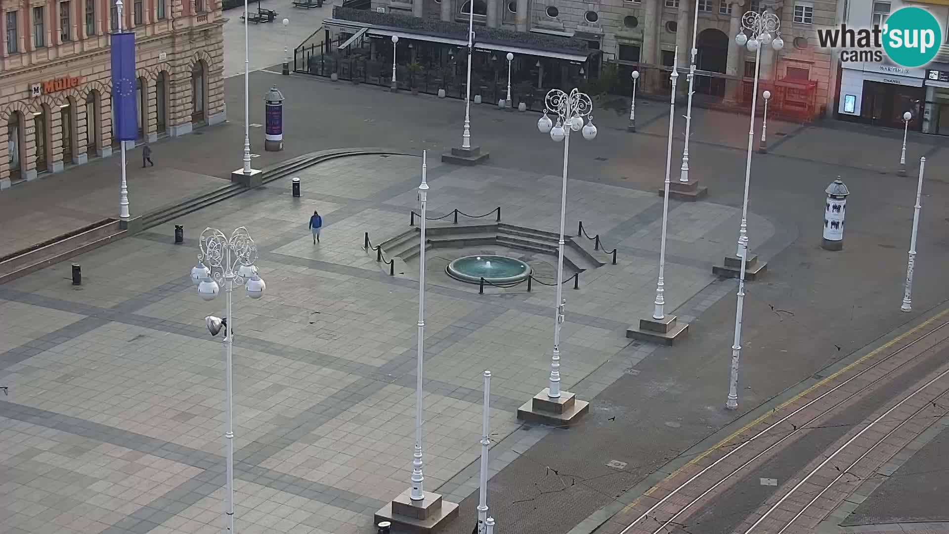 Webcam Zagreb – Ban Jelačić square