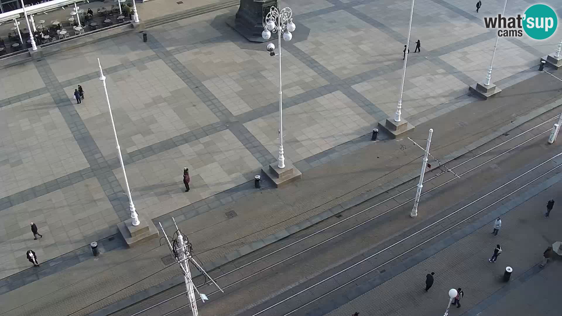 Webcam live Zagreb – Piazza Ban Jelačić