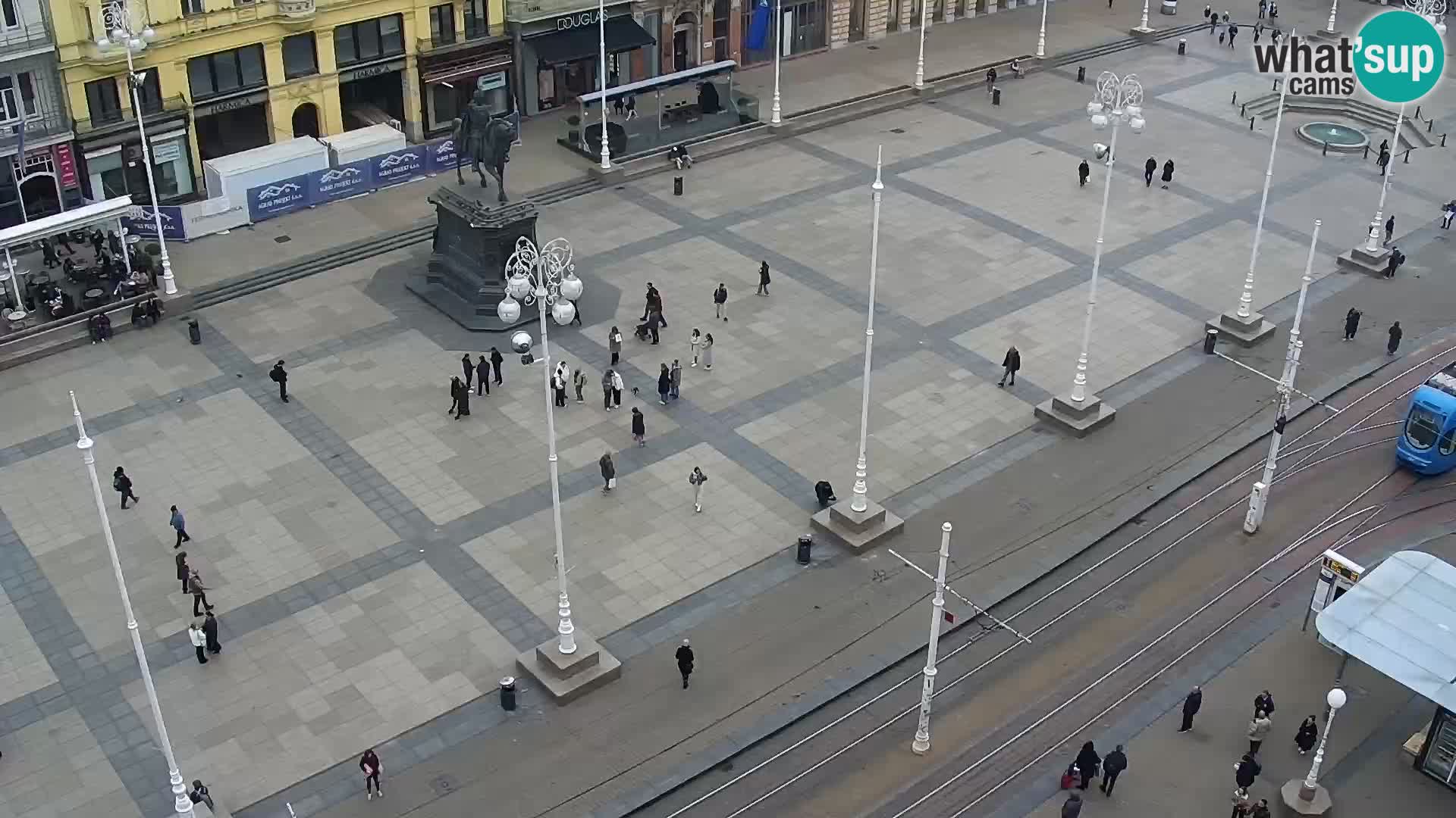 Webcam Zagreb – Plaza Ban Jelačić