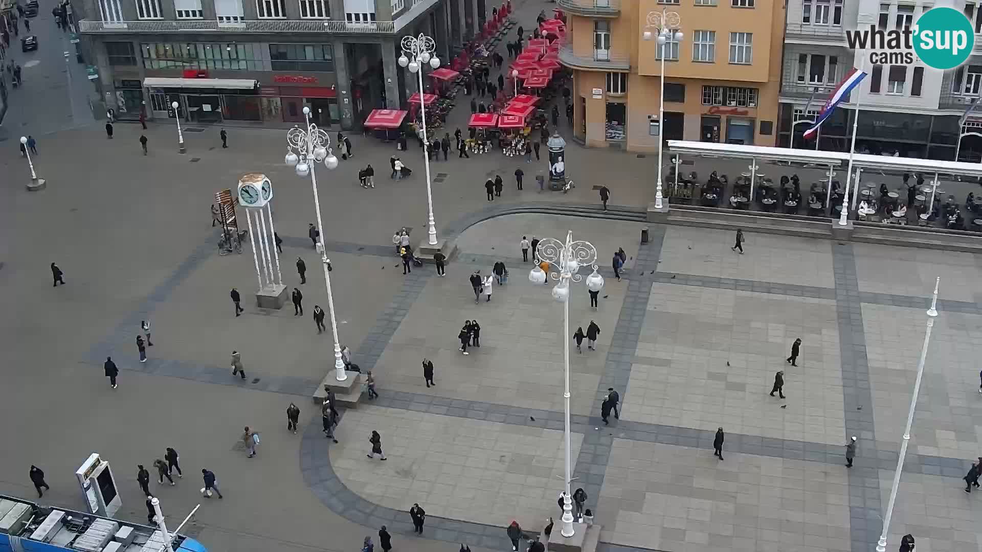 Webcam Zagreb – Ban Jelačić square