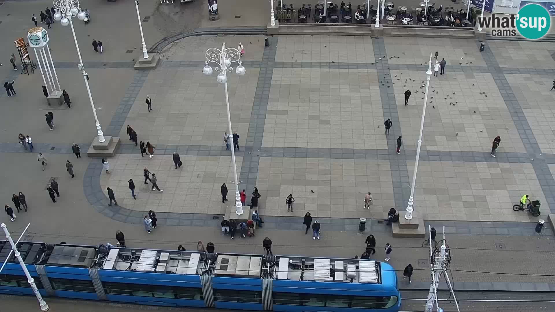 Piazza Ban Jelačić livecam Zagreb – Hotel Dubrovnik