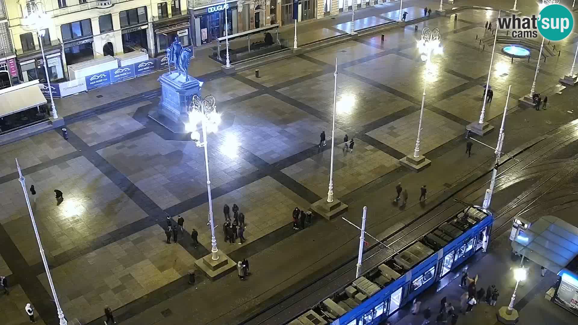 LIVE Webcam Zagreb Hotel Dubrovnik | Ban Jelačić square