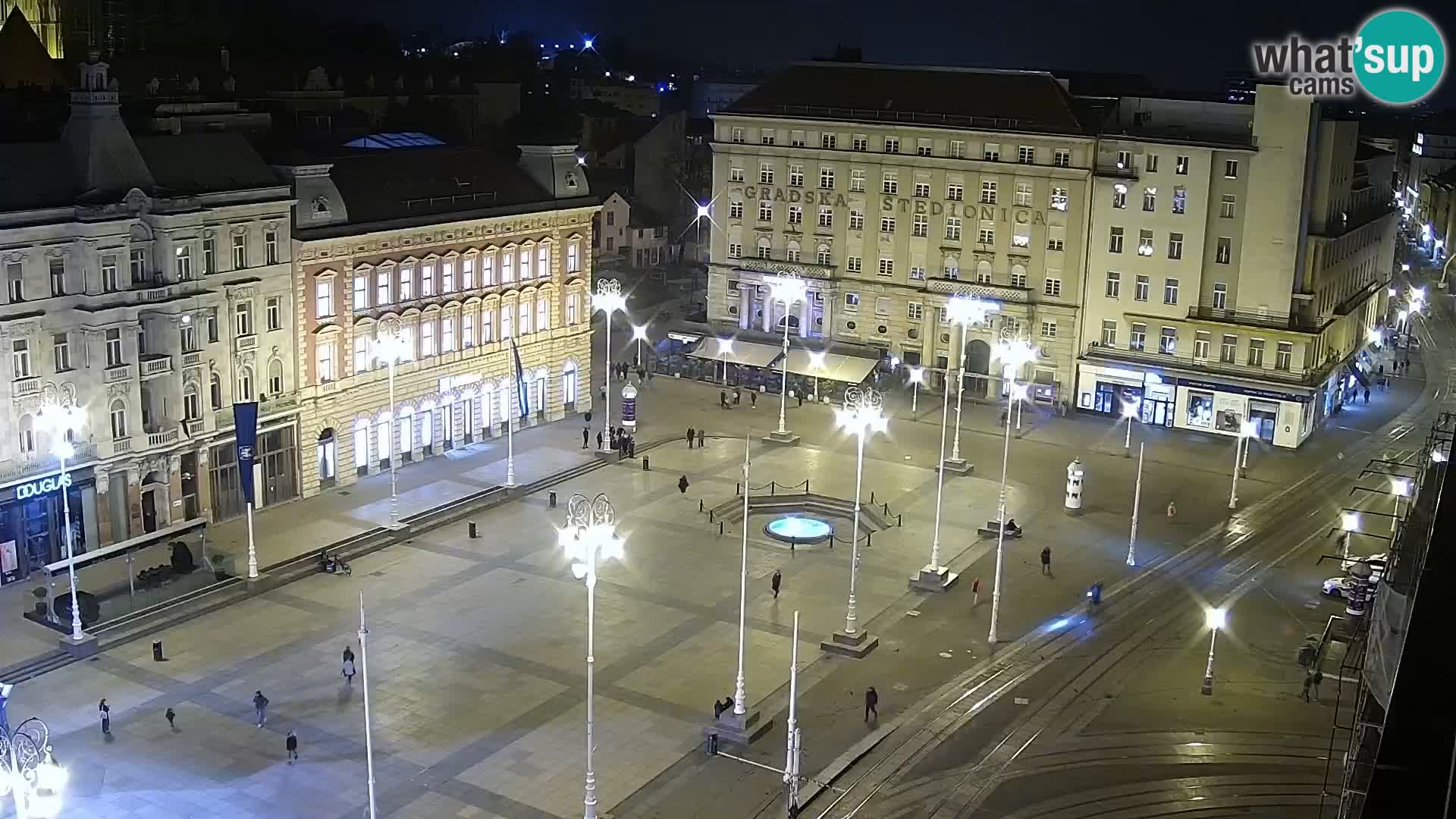 Ban Jelačić live cam Zagreb – Hotel Dubrovnik