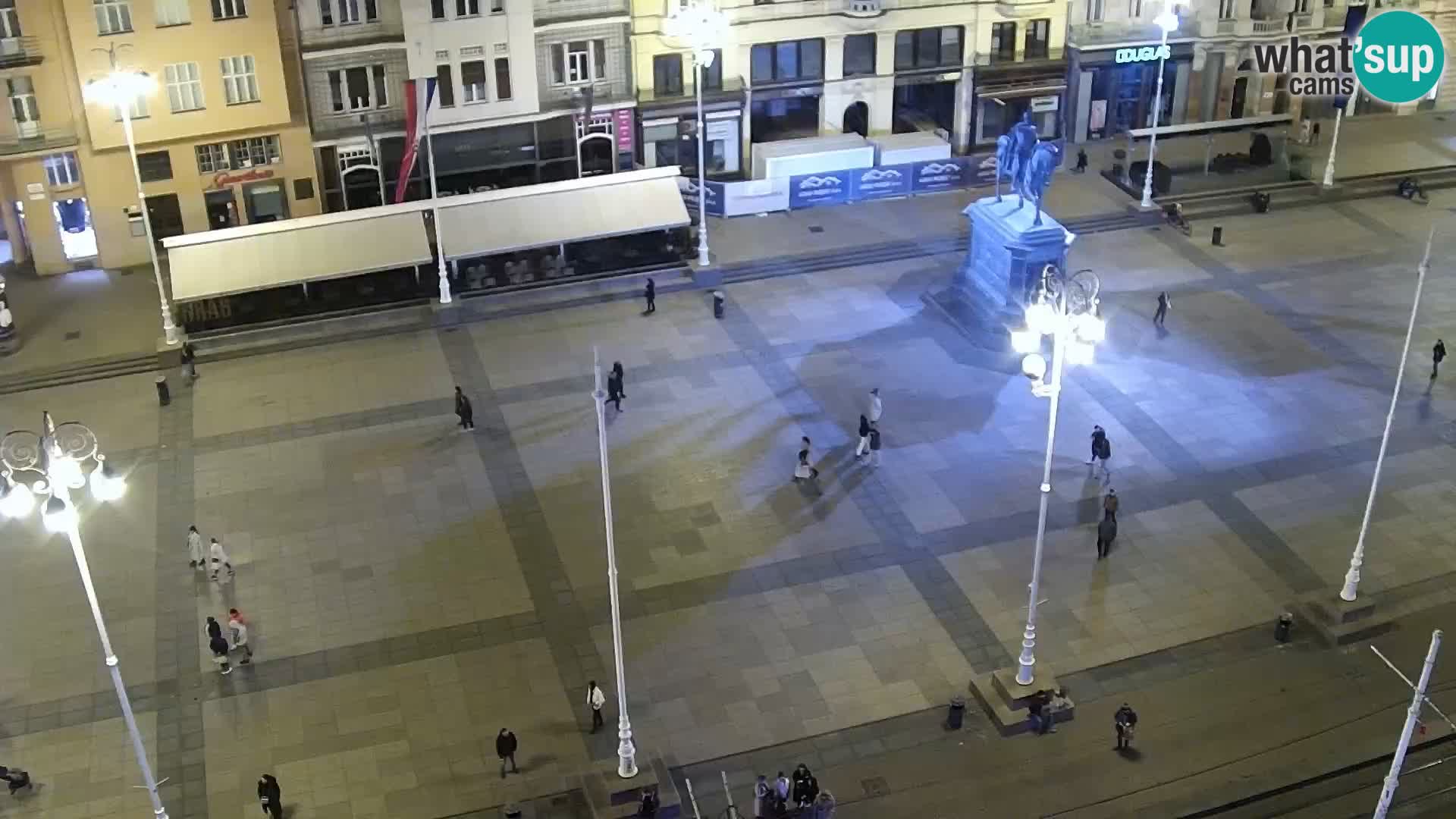 Zagreb – Bana Jelačića square panorama