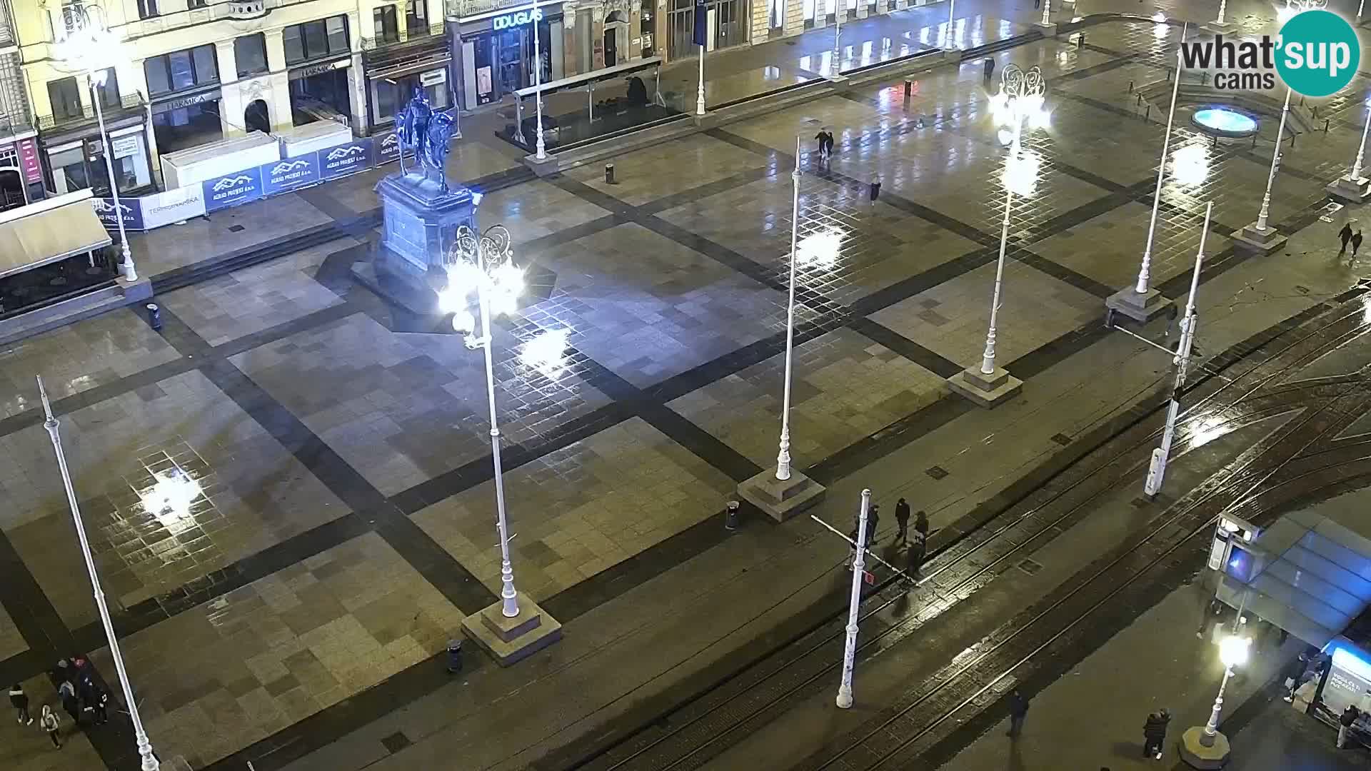 Ban Jelačić Platz  Live webcam Zagreb – Hotel Dubrovnik