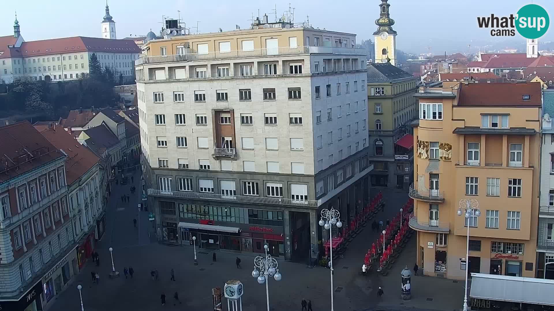 Ban Jelačić live cam Zagreb – Hotel Dubrovnik