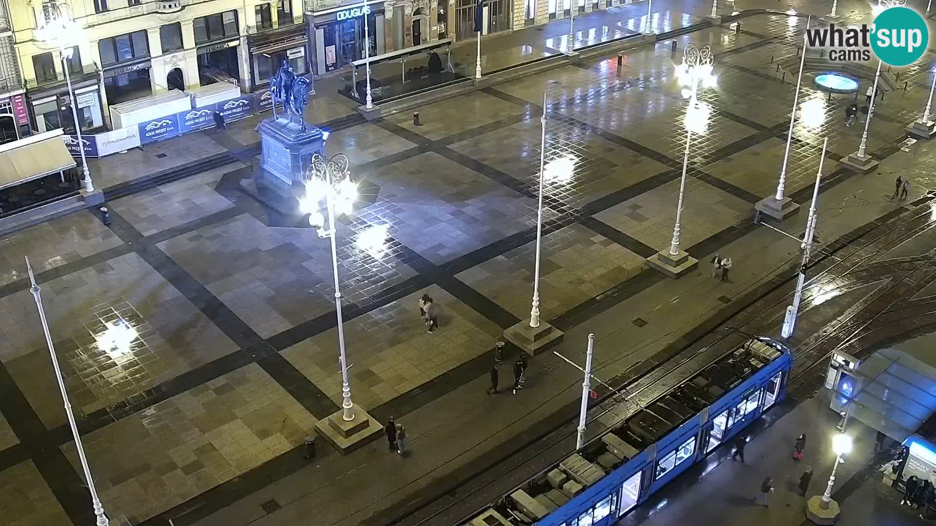 Webcam live Zagreb – Ban Jelačić Platz