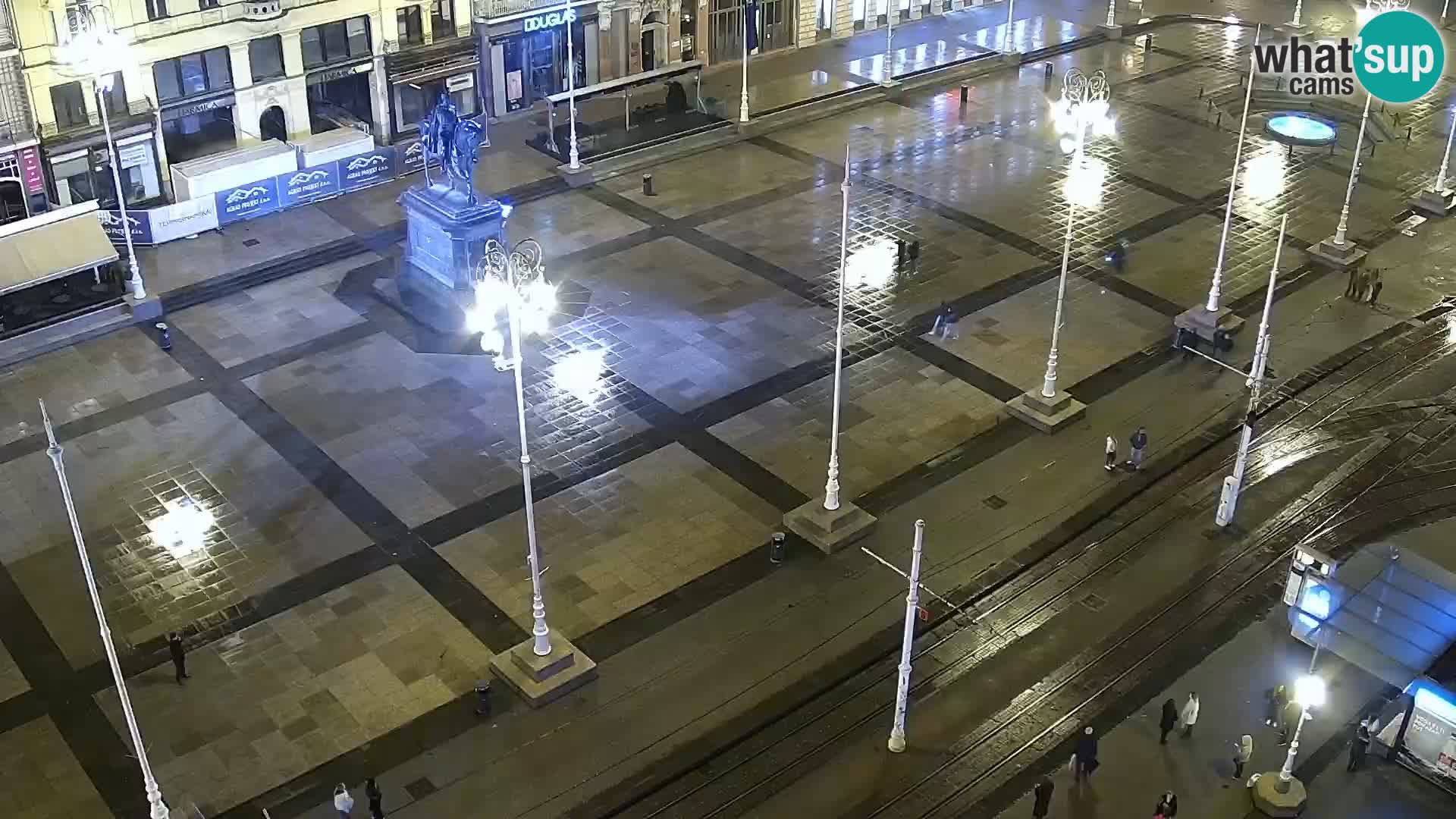 LIVE Webcam Zagreb Hotel Dubrovnik | Ban Jelačić square