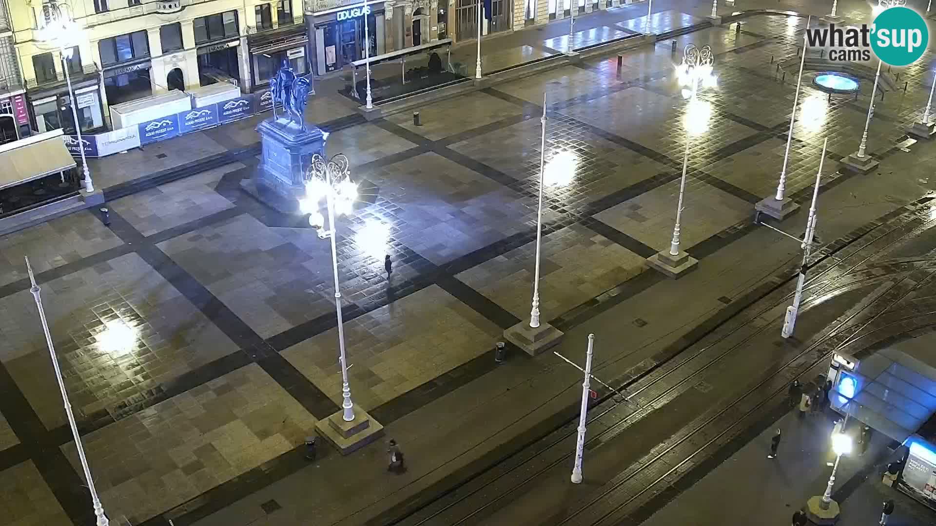 Ban Jelačić Platz  Live webcam Zagreb – Hotel Dubrovnik