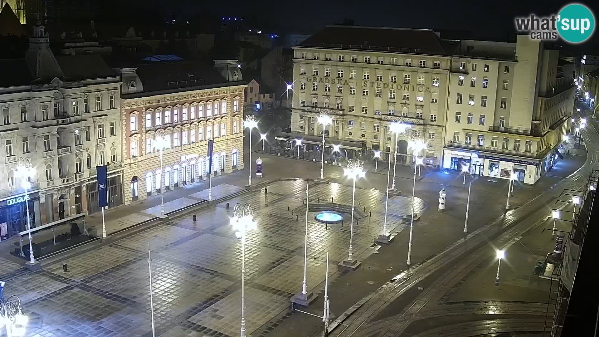 Ban Jelačić live cam Zagreb – Hotel Dubrovnik