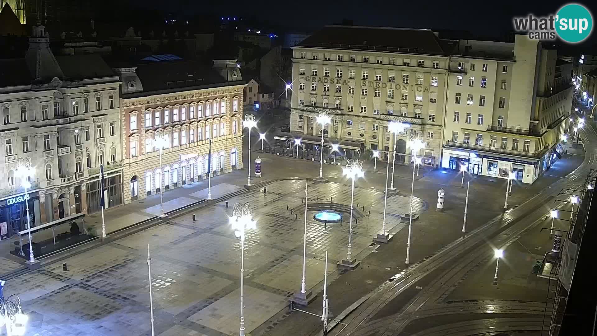 Webcam live Zagreb – Ban Jelačić Platz