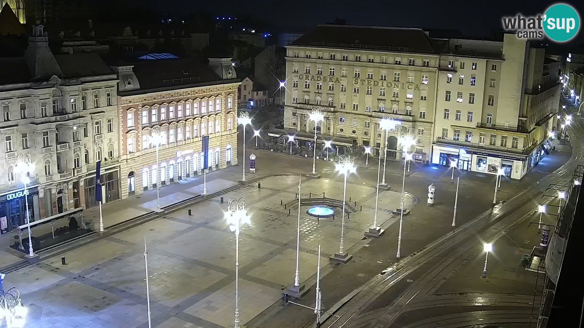 Webcam Zagreb – Ban Jelačić square