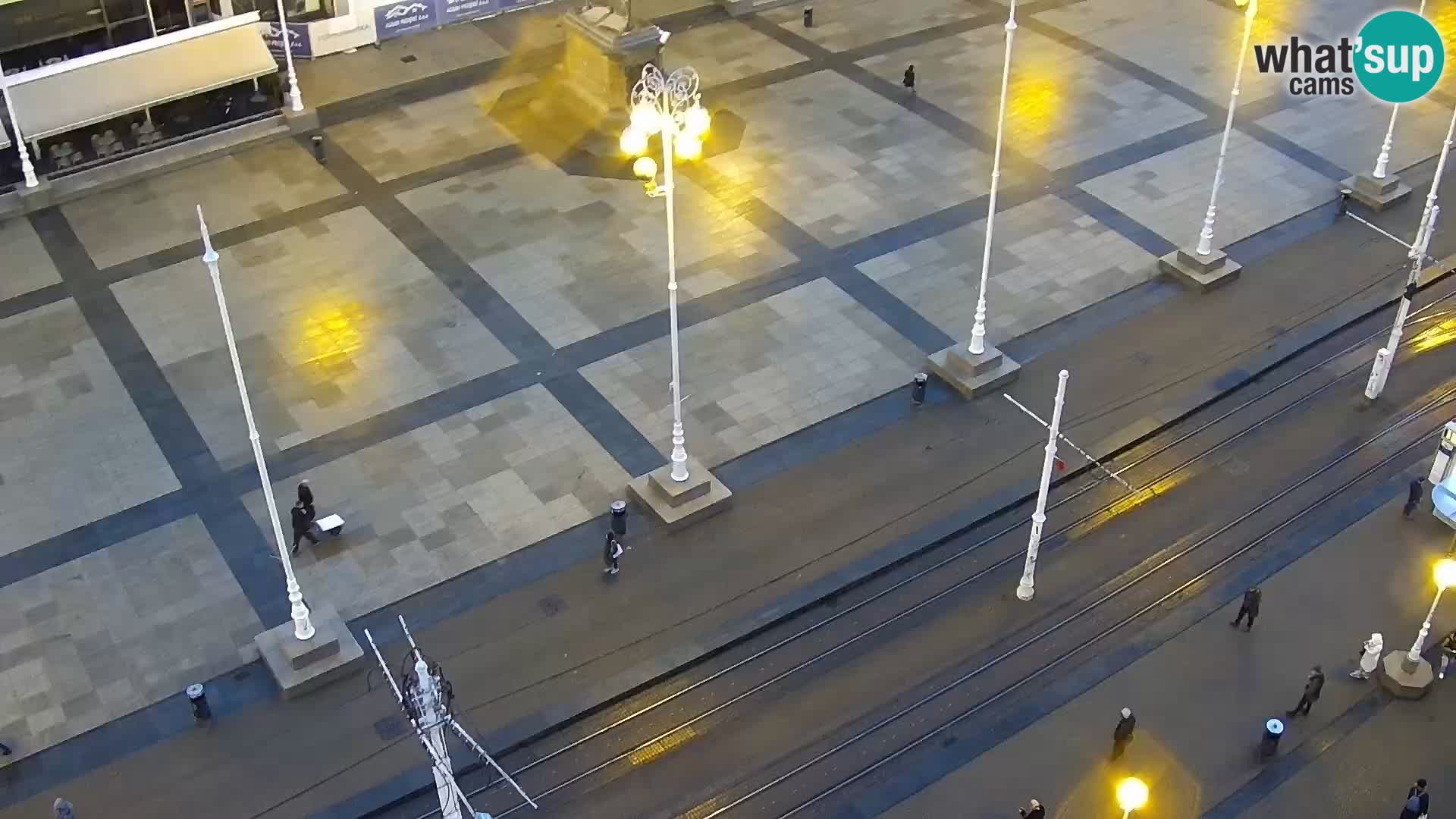 Zagreb – Bana Jelačića square panorama