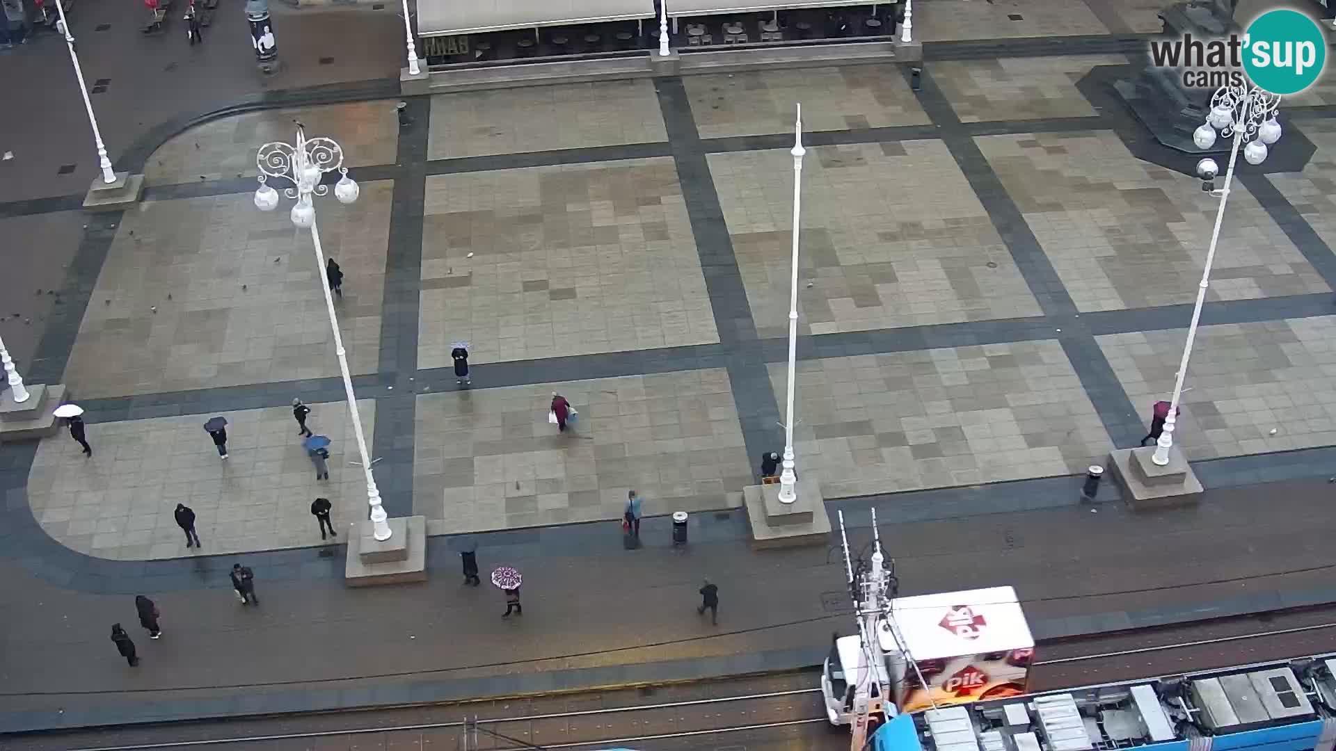 Webcam Zagreb – Ban Jelačić square