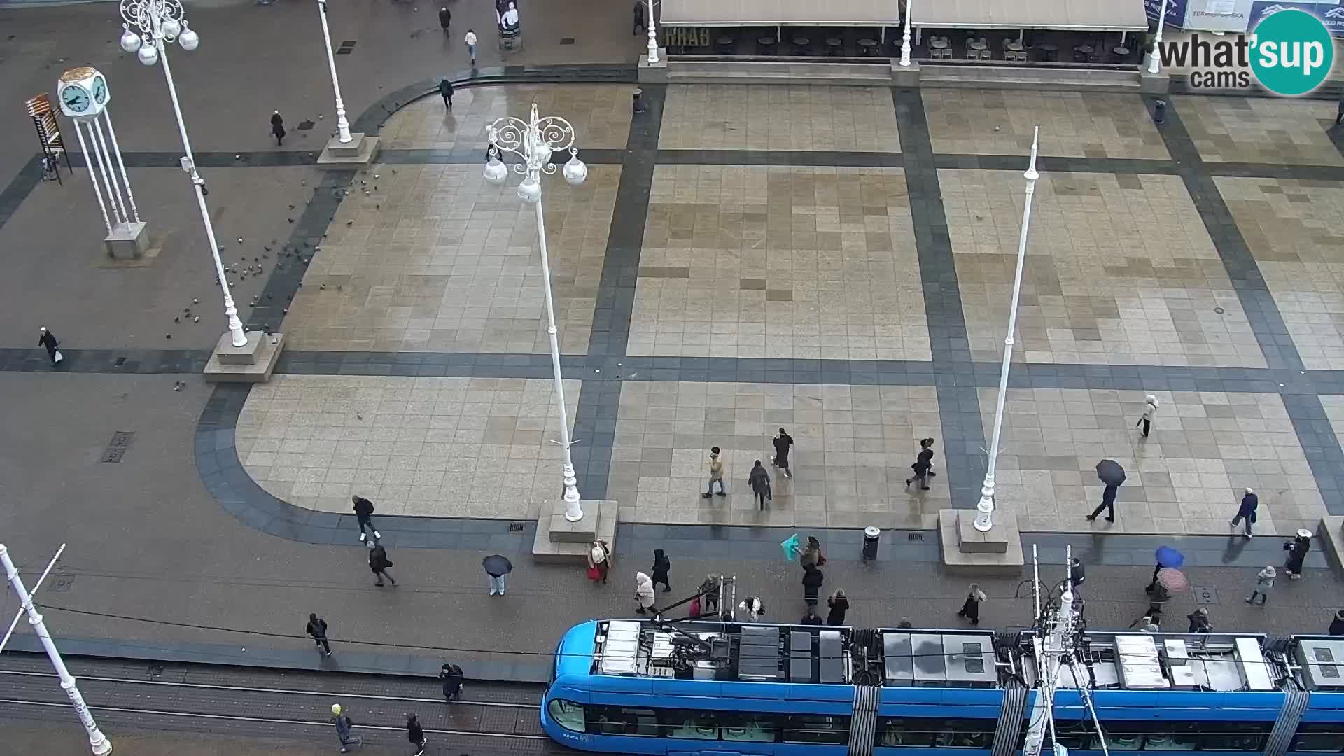 Ban Jelačić Platz  Live webcam Zagreb – Hotel Dubrovnik