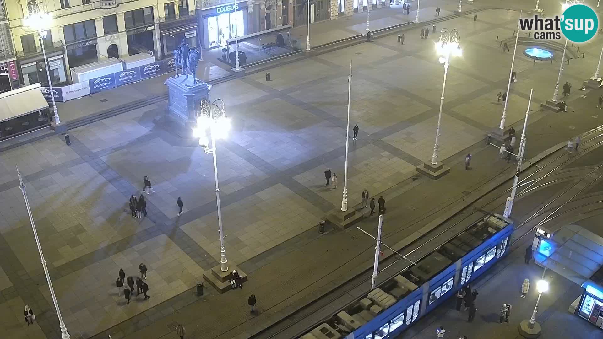 Plaza Ban Jelačić camera en vivo Zagreb – Hotel Dubrovnik