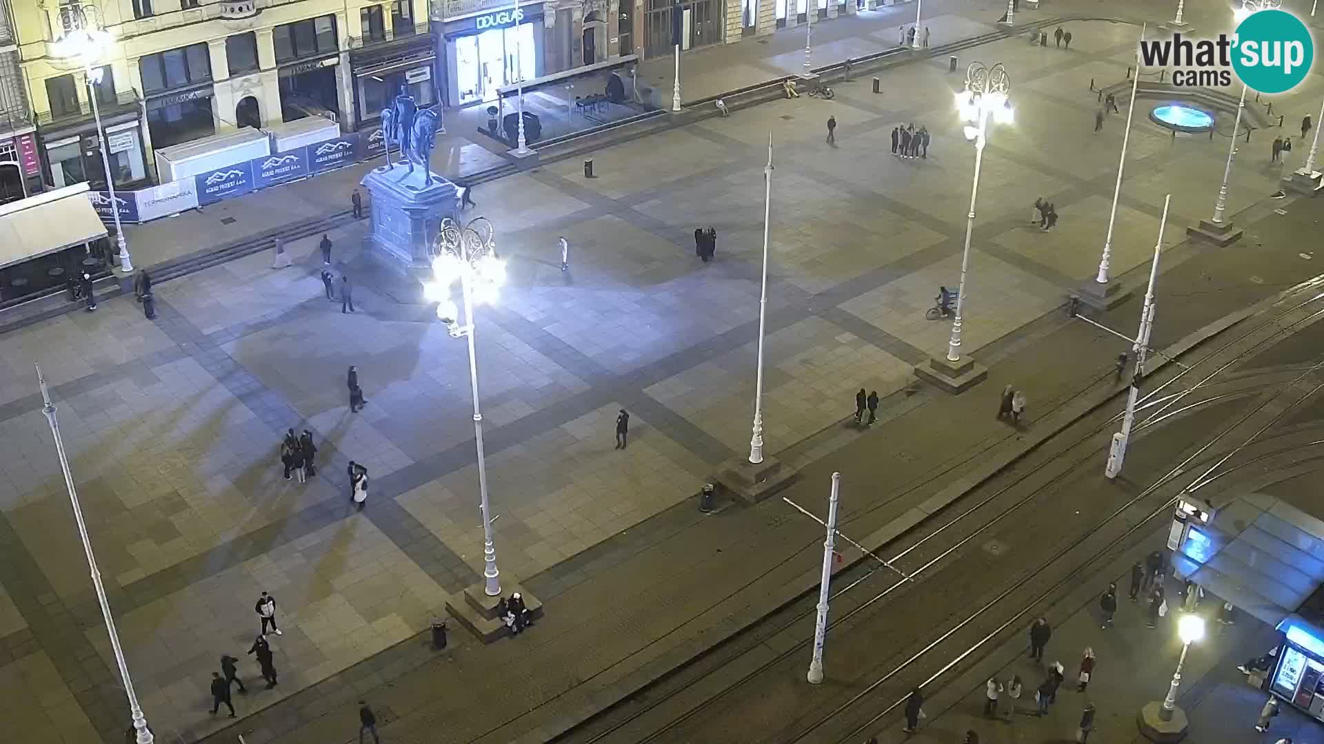 Webcam live Zagreb – Ban Jelačić Platz