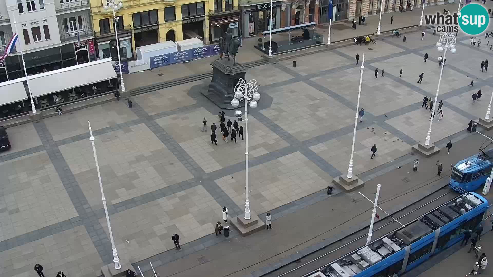 Webcam live Zagreb – Ban Jelačić Platz