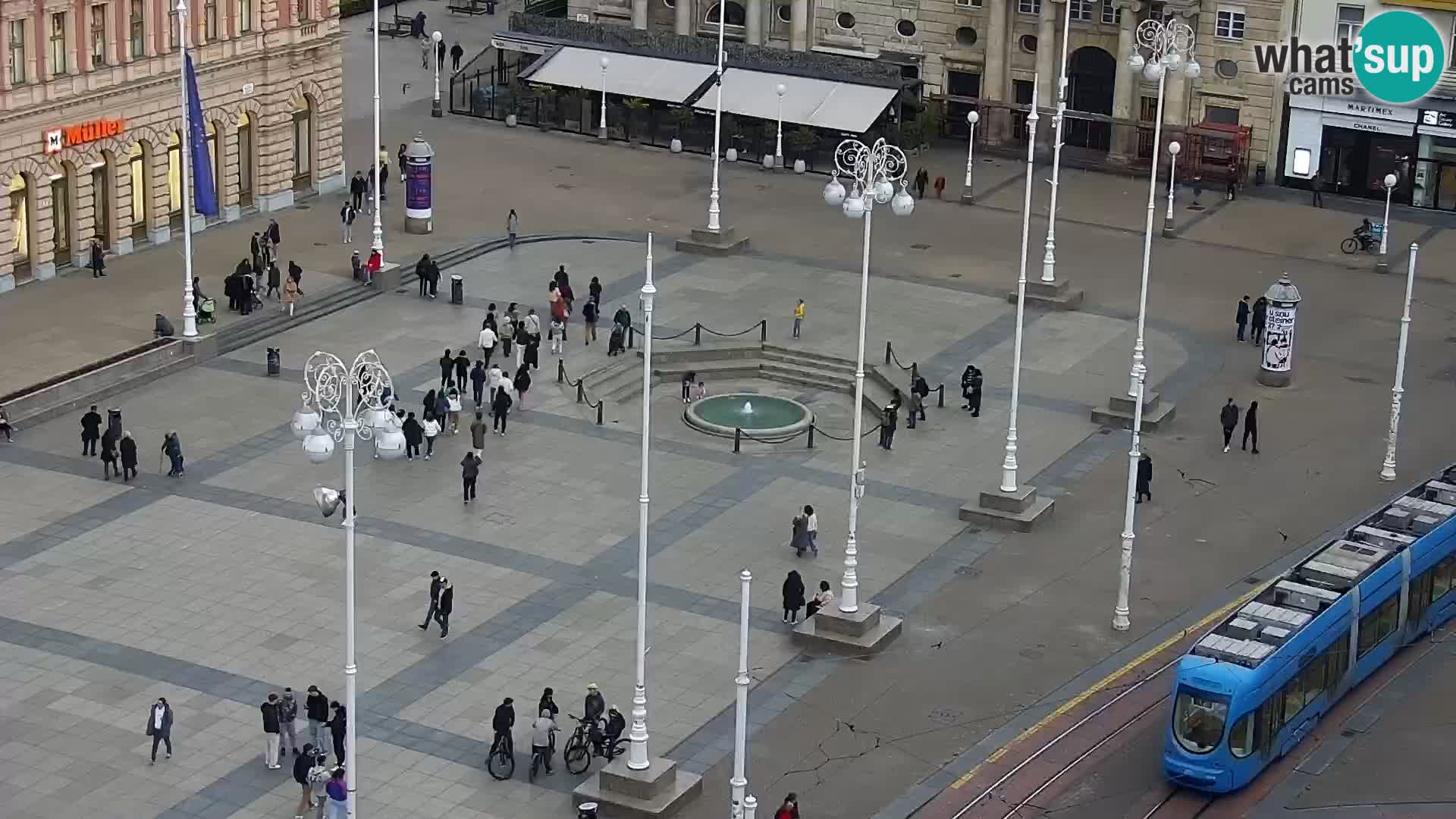 Ban Jelačić live cam Zagreb – Hotel Dubrovnik