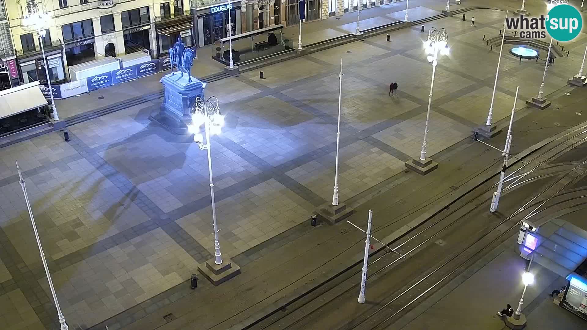 Ban Jelačić Platz  Live webcam Zagreb – Hotel Dubrovnik