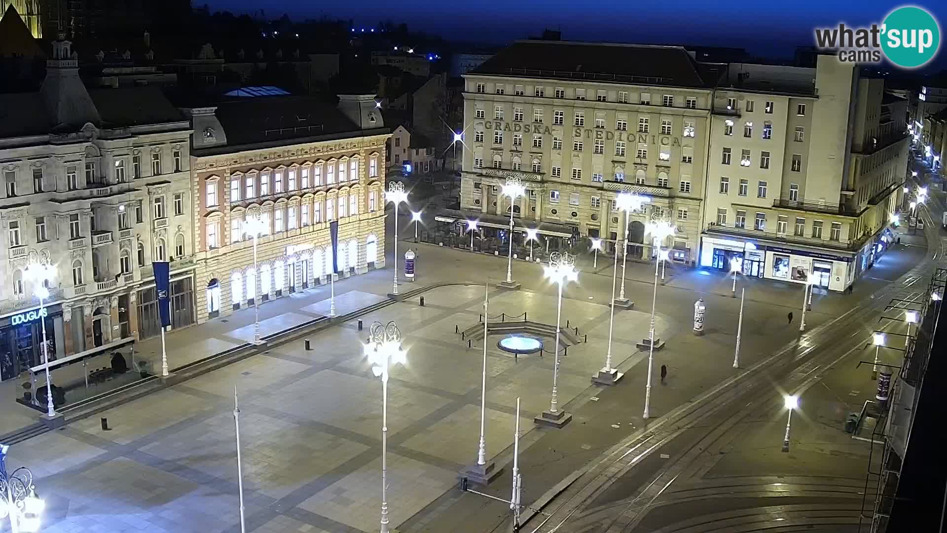 Webcam live Zagreb – Ban Jelačić Platz