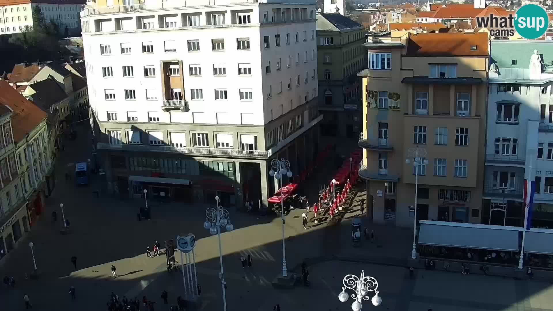 Webcam Zagreb – Ban Jelačić square